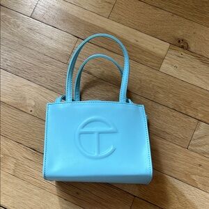Telfar Light Blue Mini Bag